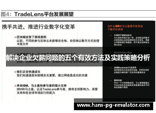 解决企业欠薪问题的五个有效方法及实践策略分析 解决企业欠薪问题的五个有效方法及实践策略分析
